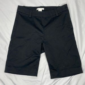 H&M Black Work Shorts